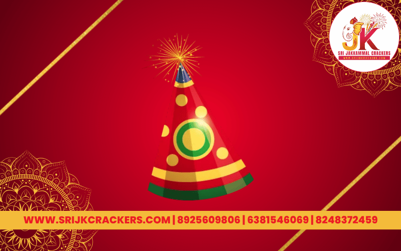 Sri JK Flower Pots - Colorful Fireworks Collection